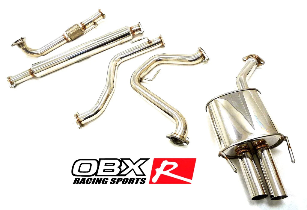 Sizetainless Catback Exhaust Fitment For 05 to 11 Sizeaab 9-3 2.0L By OBX-RSize