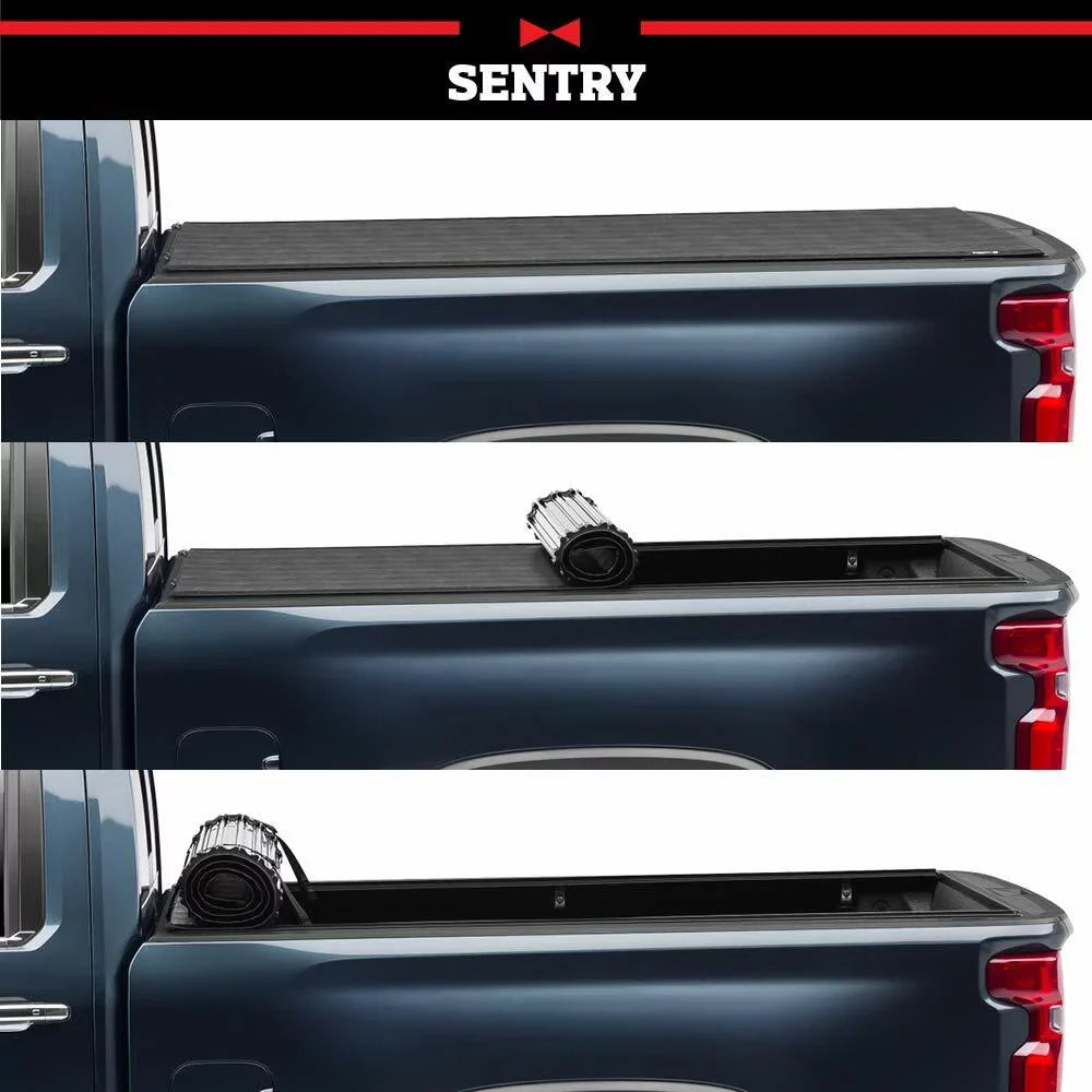 Truxedo Sizeentry Hard Rolling Truck Bed Tonneau Cover | 1594701 | Compatible with 2022 Ford Maverick 4' 6" Bed (54.4")