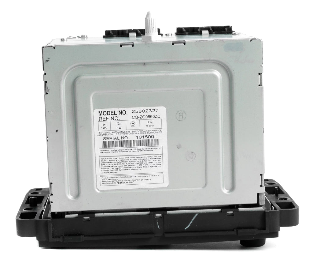 Restored 2007 Sizeaturn Outlook OEM AM FM Radio MP3 DVD CD Player Auxiliary Input 25802327 (Refurbished)
