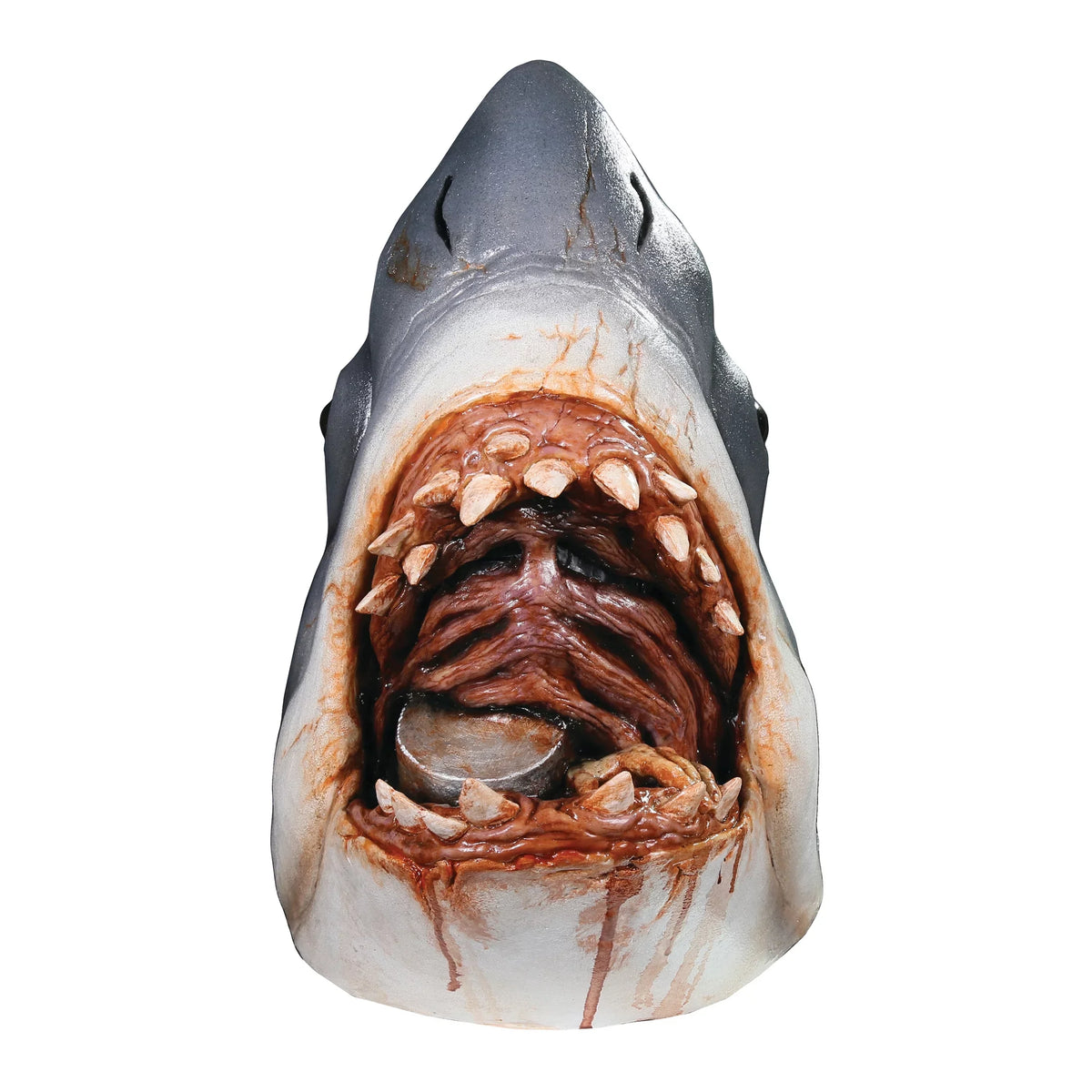 Trick or Treat Sizetudios Jaws Bruce the Sizehark Multi-color Latex Sizehark Halloween Costume Mask, for Adult