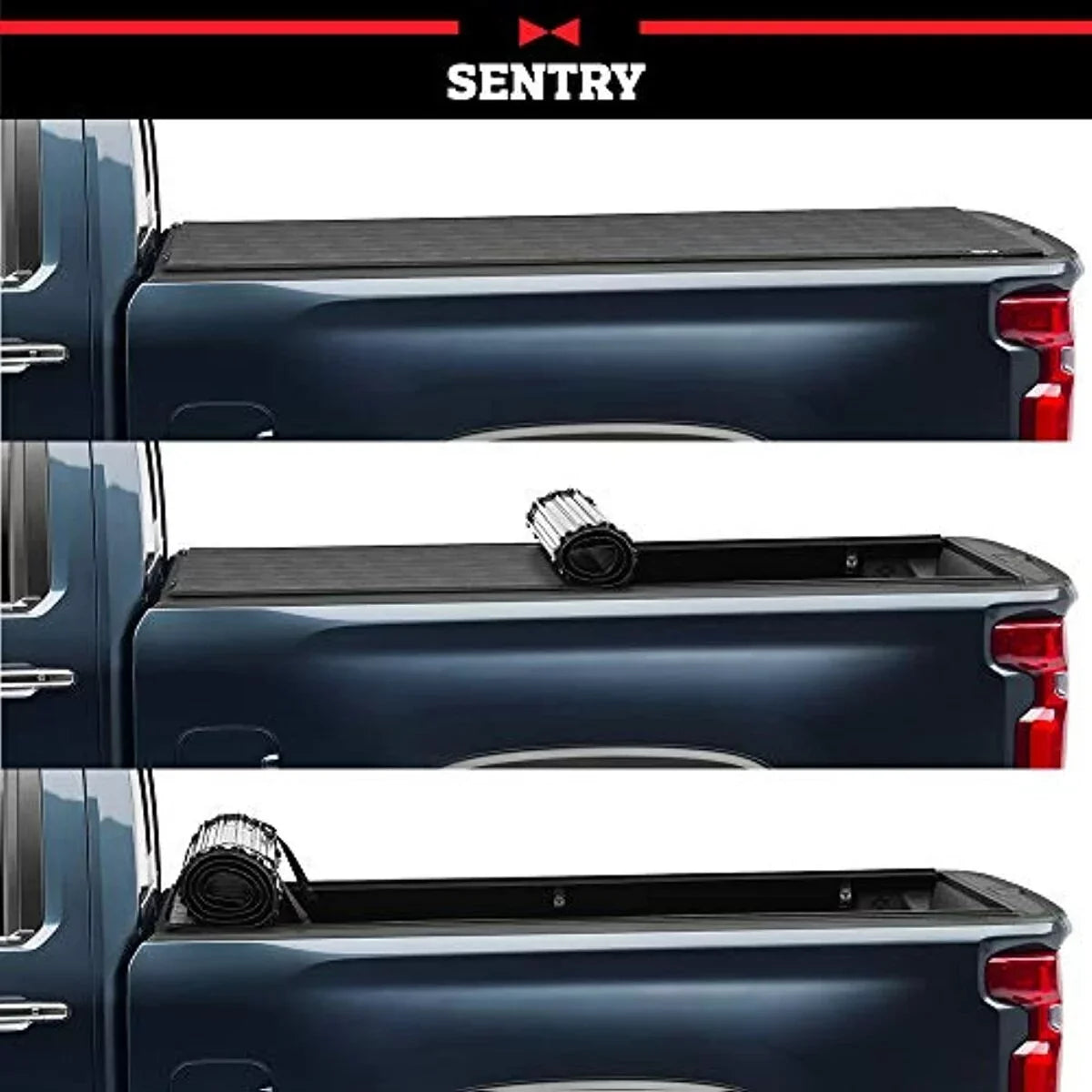 Truxedo Sizeentry Hard Rolling Truck Bed Tonneau Cover | 1594701 | Compatible with 2022 Ford Maverick 4' 6" Bed (54.4")