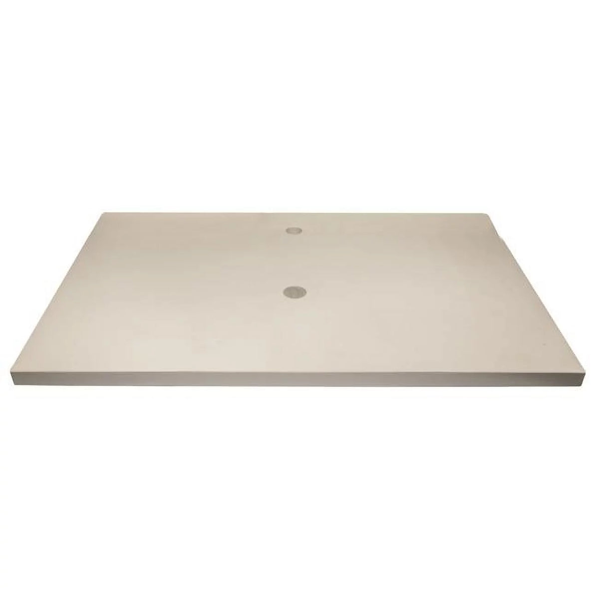Eden Bath EB-N3722WH-NB 37 x 22 in. Concrete Counter Top, Ivory