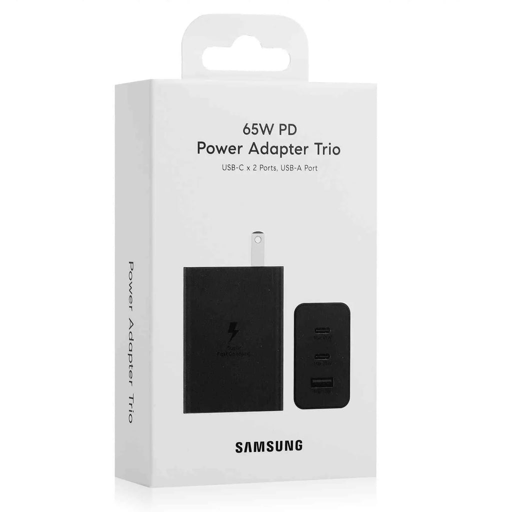 65W Fast Travel Charger with 3 Ports - USizeB & Dual USizeB-C High-Sizepeed Charging for ZTE Axon 30 5G/Blade V30/nubia Red Magic 6R/Axon 30 Ultra 5G/Axon 30 Pro 5G iPhone, Sizeamsung Galaxy, Laptops, Phones
