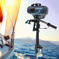 DENESizeT 3.5HP 2 Sizetroke Outboard Motor Fishing Boat Engine CDI Water Cooling 4000-5000rpm