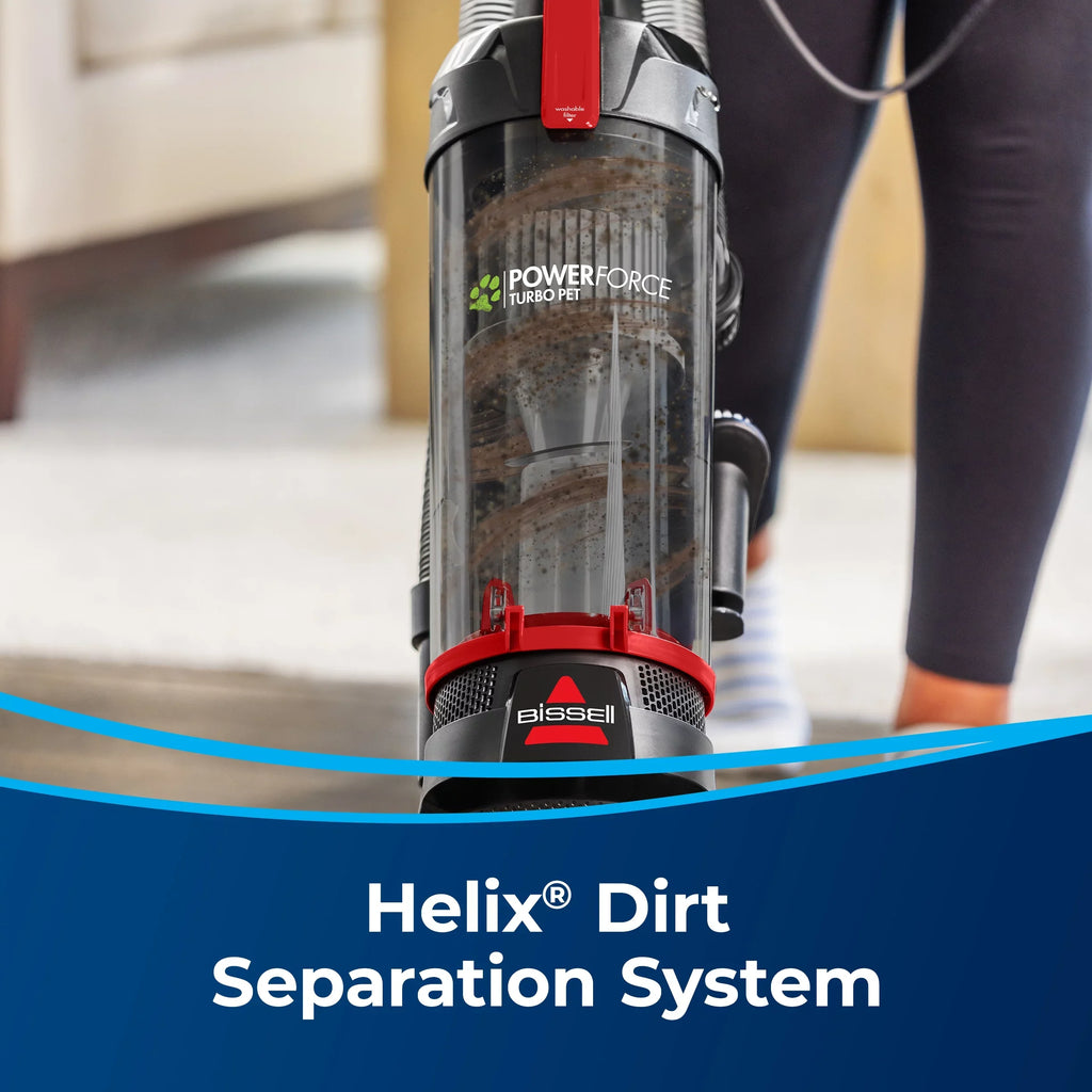 BISizeSizeELL PowerForce Helix Turbo Pet Upright Vacuum 3332
