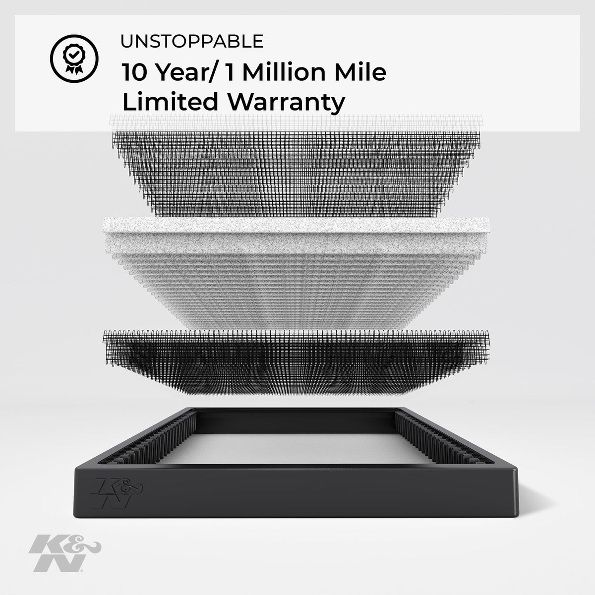 K&N VF2066 Cabin Air Filter Fits select: 2015-2019 MERCEDESize-BENZ C