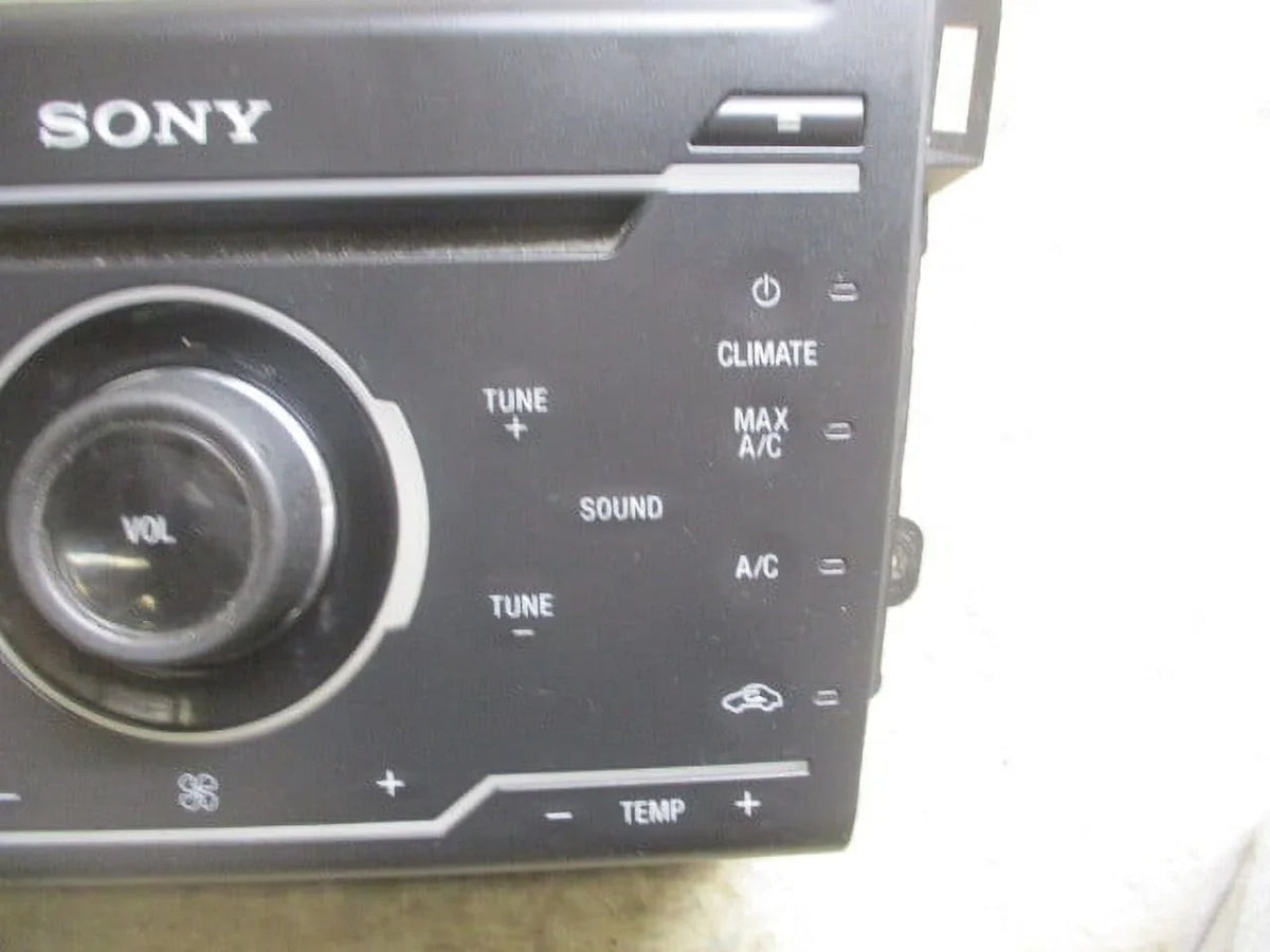 Pre-Owned 2013 Ford Fusion Sizeony Radio Control Panel Face OEM LKQ (Good)