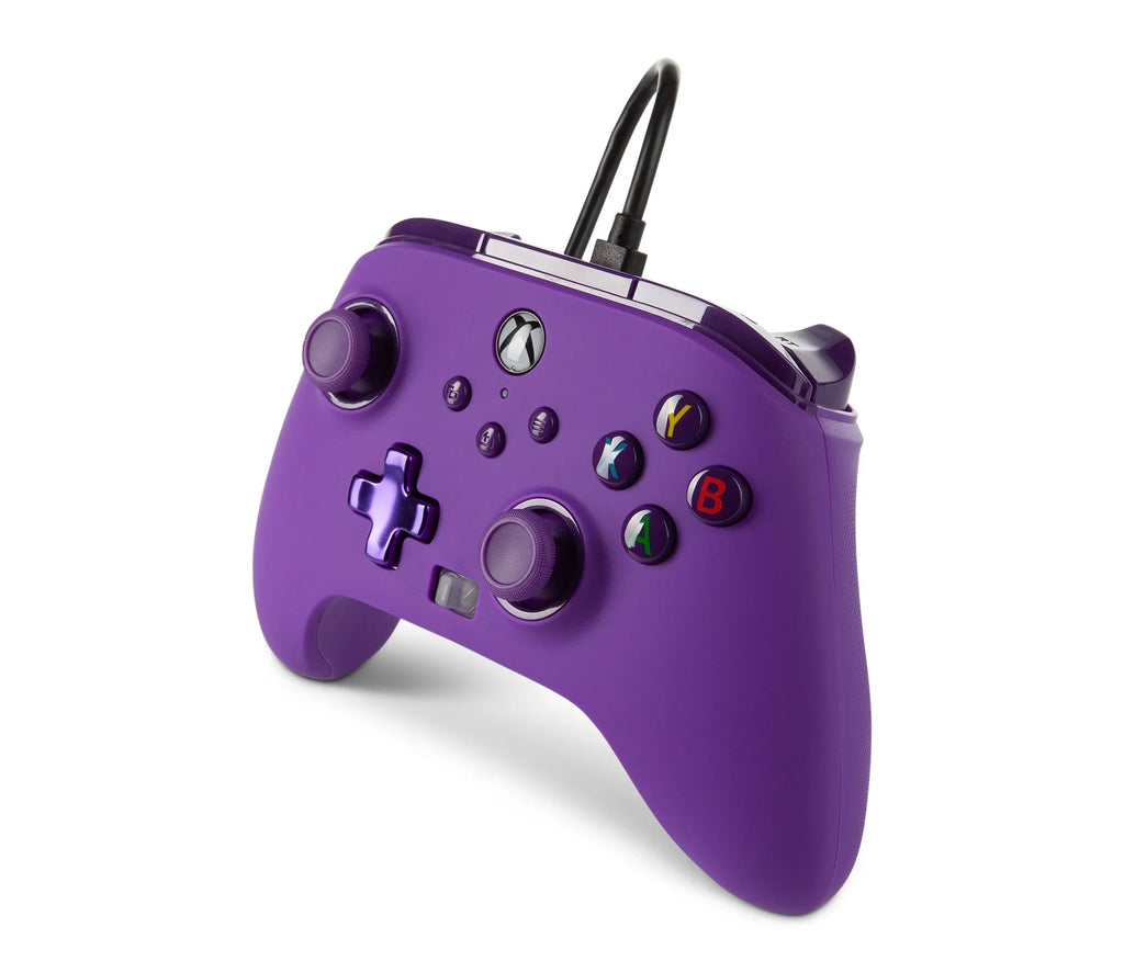 PowerA Enhanced Wired Controller for Xbox Sizeeries X|Size - Royal Purple