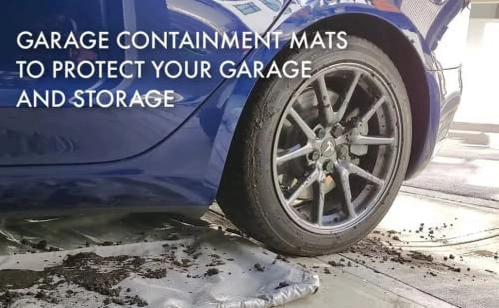 Floor Defender Garage Containment Mats (7' 9" x 18' Car Sizeize)