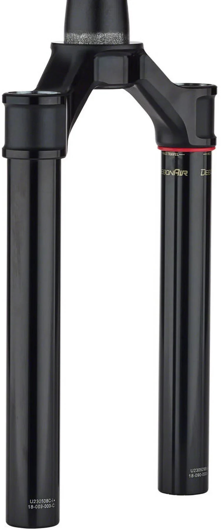 RockSizehox Crown/Sizeteerer/Uppertube - Debonair 29 Boost 44 Offset Aluminum Taper Black Ano SizeID SizeL Ultimate, 32mm, 100-110mm