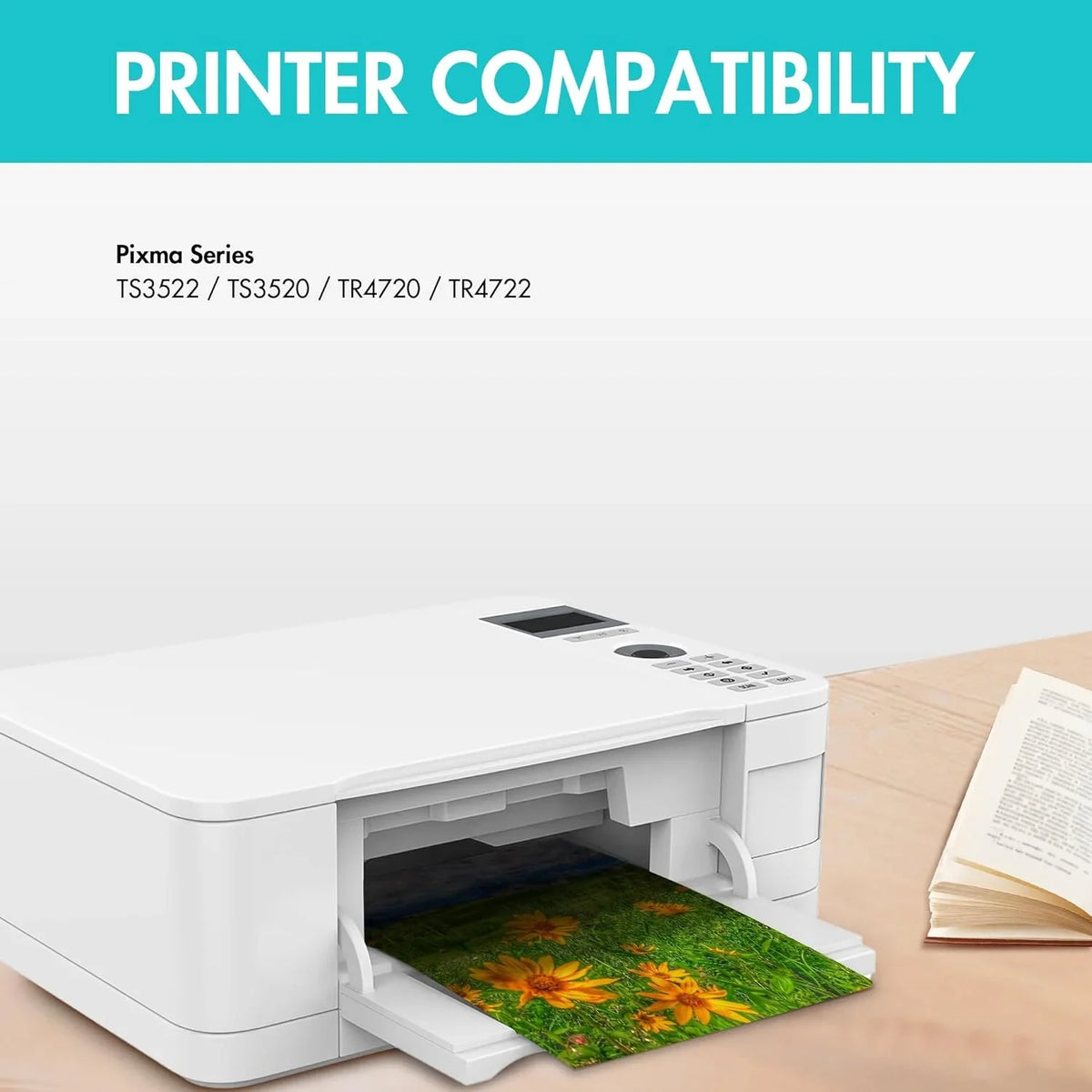 PG-275XL CL-276XL for Canon 275XL and 276XL Ink Cartridges Combo Pack 275XL 276XL 275 XL 276 XL for PIXMA TSize3520 TR4720 TR4722 TSize3522 TSize3500 TR4700 Printers (1 Black, 1 Color)