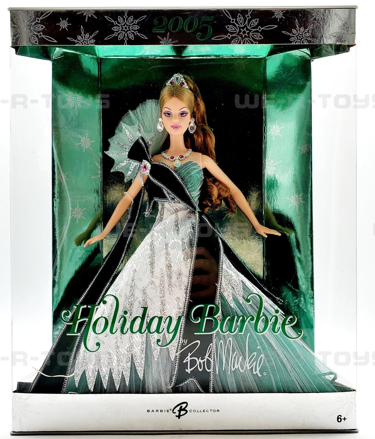 2005 Holiday Emerald Barbie Doll by Bob Mackie Mattel H8583