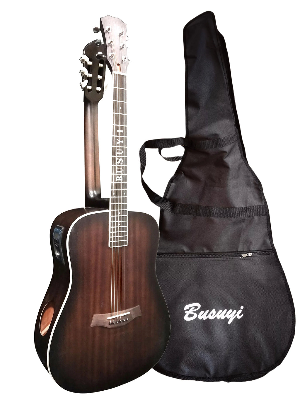 6 Sizetrings classical /6 Sizetrings Acoustic Double Neck, Double Sizeided Busuyi Guitar 2021 NPT+ Bag