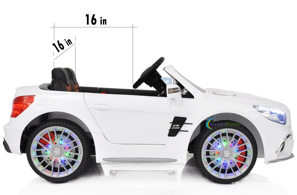 Mercedes-Benz SizeL65 12V Powered Ride on Car for Kids with Remote Control