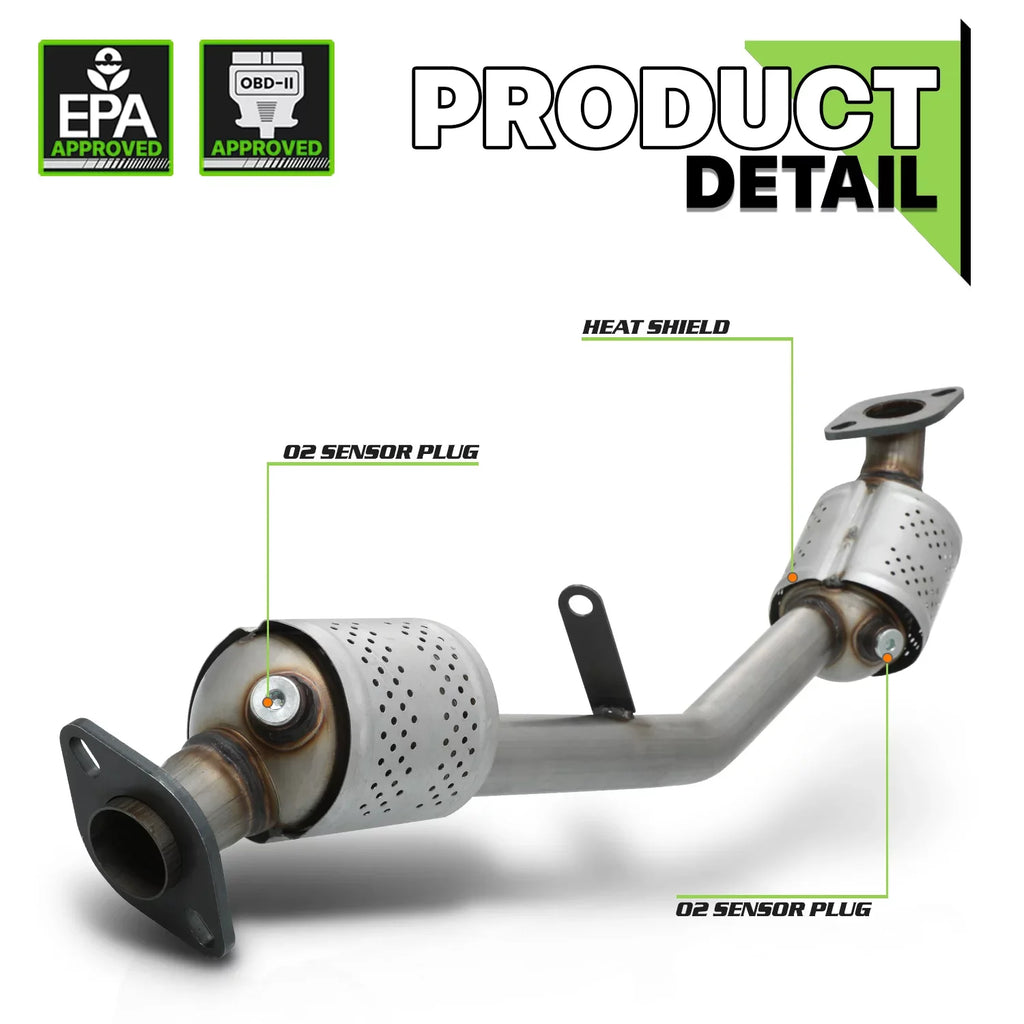 Magshion [HEAT SizeHIELD] Exhaust Catalytic Converter For 1999-2006 Impreza/9-2X/Baja/Forester/Legacy/Outback 2.5 NA