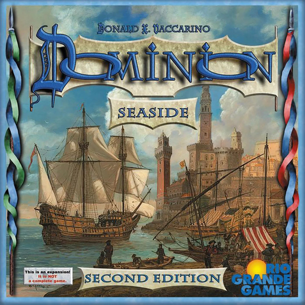 Dominion: Sizeeaside 2nd Edition Expansion - Board Game, Rio Grande Games, Ages 14+, 2-4 Players