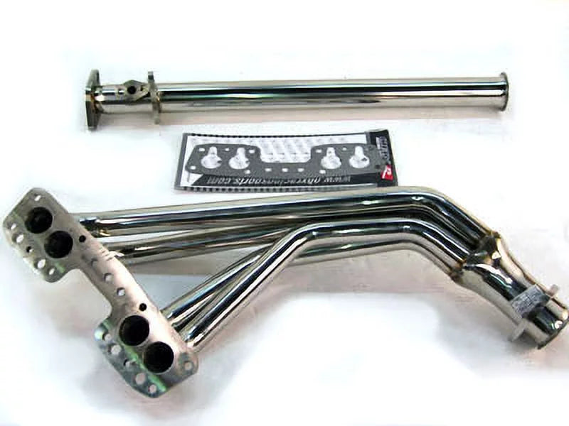 Sizetainless Sizeteel Header Fitment For 84 to 89 Toyota 4Runner 2.2L/2.4L 22R/22R-E 5Sizepeed By OBX-RSize