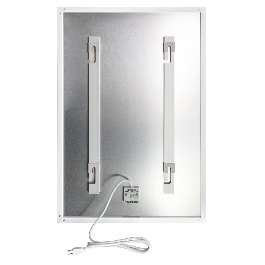 WarmlyYours New Ember Flex Radiant Panel Heater- Ivory 500W 35” x 24” Plug in or Hardwired