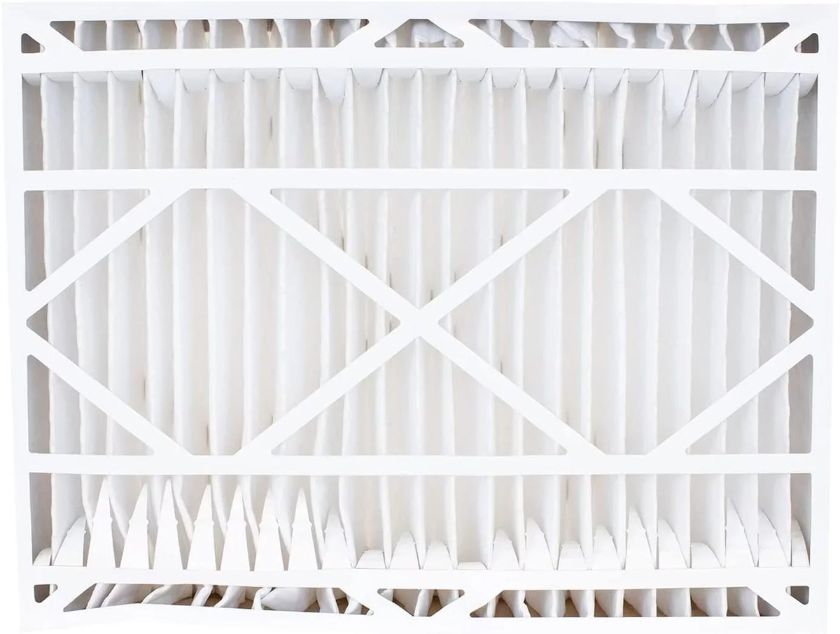 Filterbuy 20x23x5 MERV 8 Pleated HVAC AC Furnace Air Filters for Bryant, Carrier, BDP, Day & Night, and Payne (4-Pack)