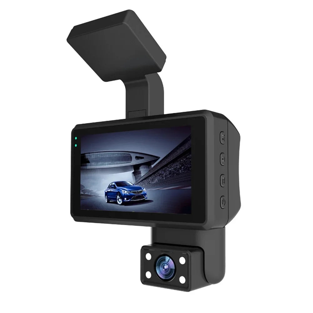 High-definition night vision, front and rear in-car double recording driving recorder DASizeHCAM infrared DVR CAM ERA