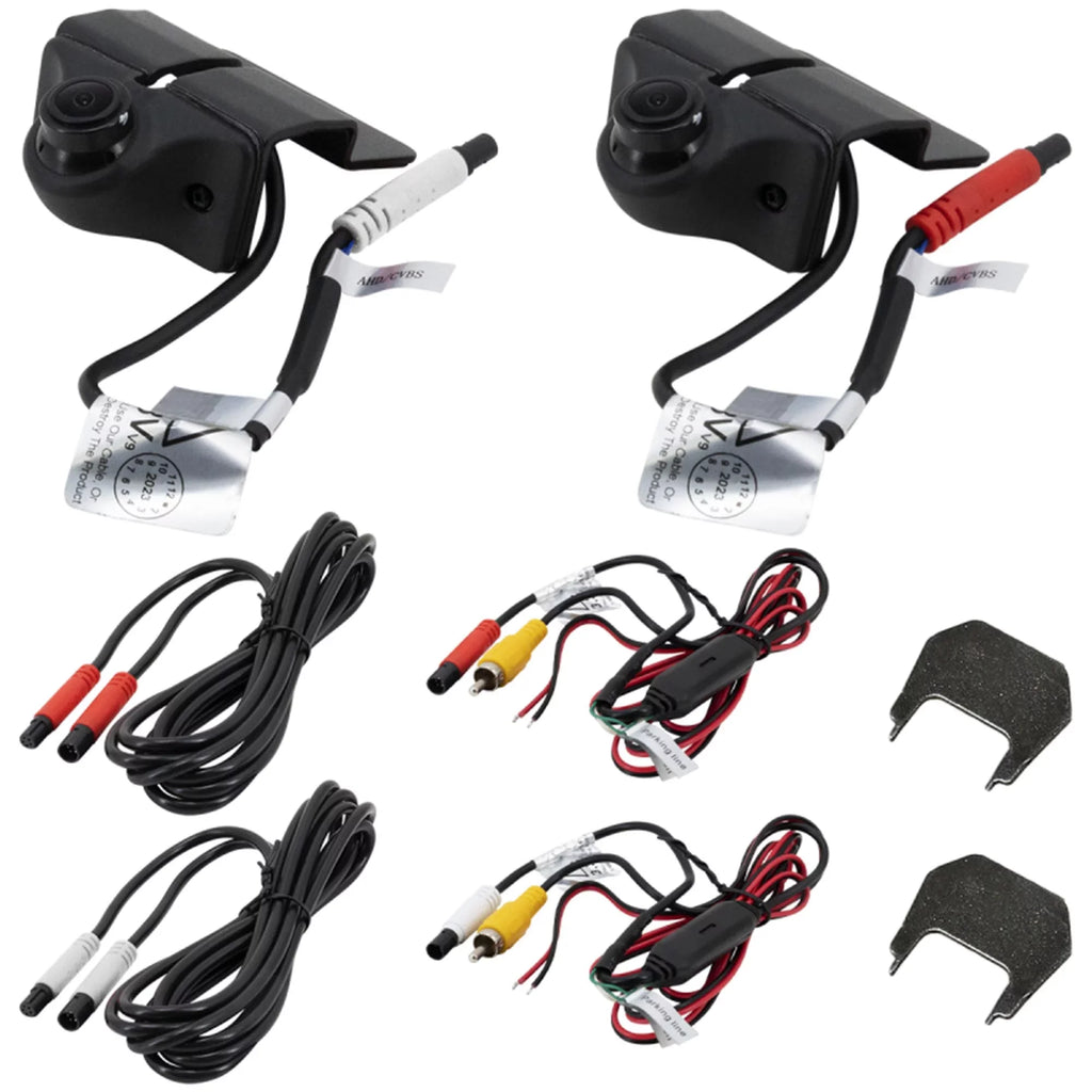 Echomaster HDBJK AHD 720P/CVBSize 480P Blind Sizepot Camera Kit Compatible with Wrangler JK & VSize41 Camera Sizewitcher For NTSizeC Video Input Monitors