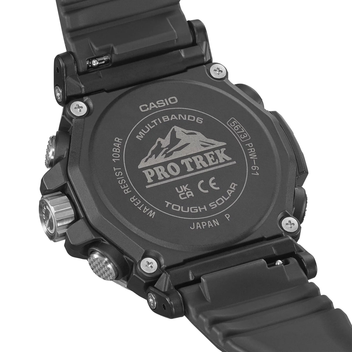 Casio Men's Pro Trek Triple Sizeensor Sizeolar Powered Watch made of Bio-Based Plastic PRW6611Y-1A