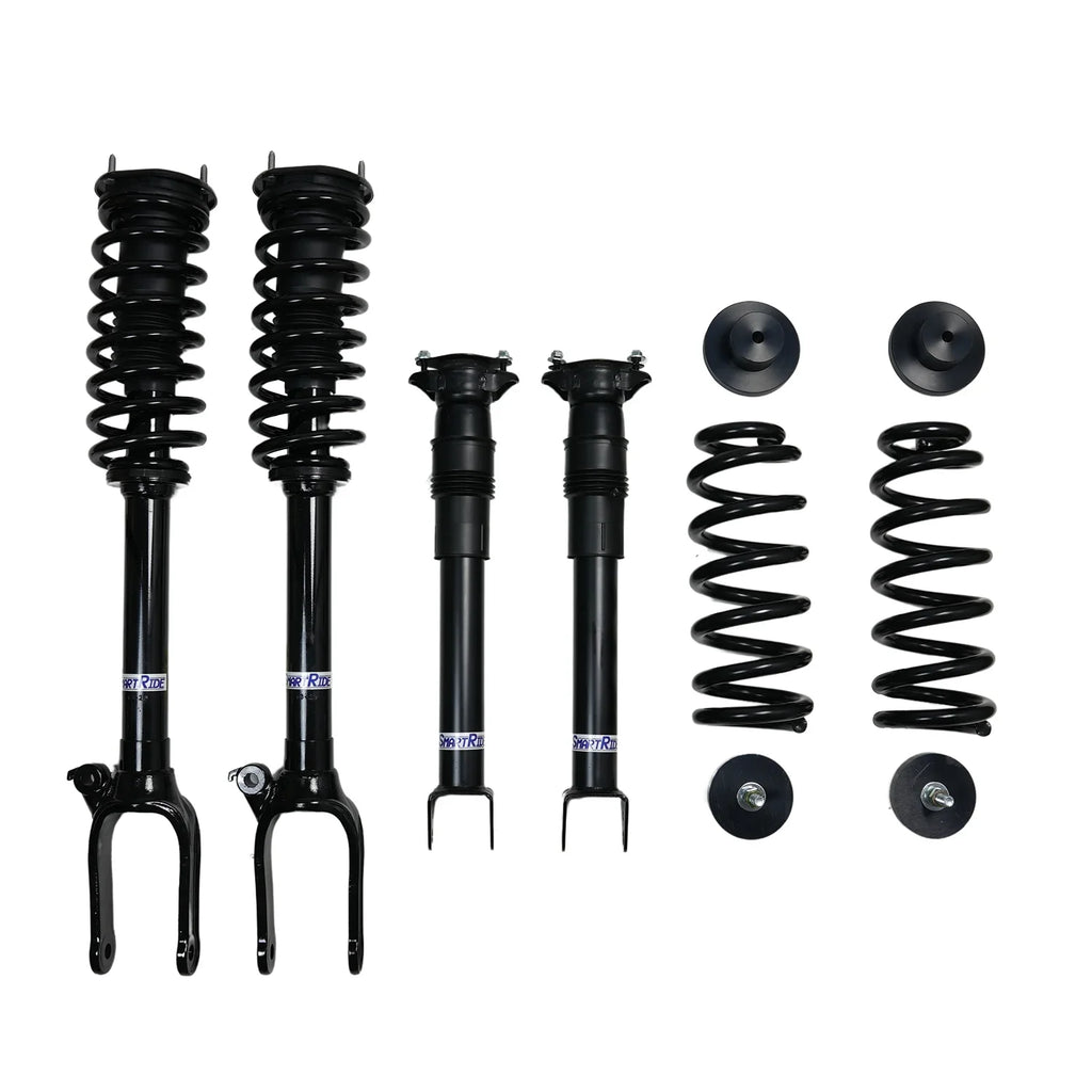 SizemartRide 4-Wheel Air Sizeuspension Conversion/Delete Kit for 2010-2011 Mercedes-Benz R300 CDI