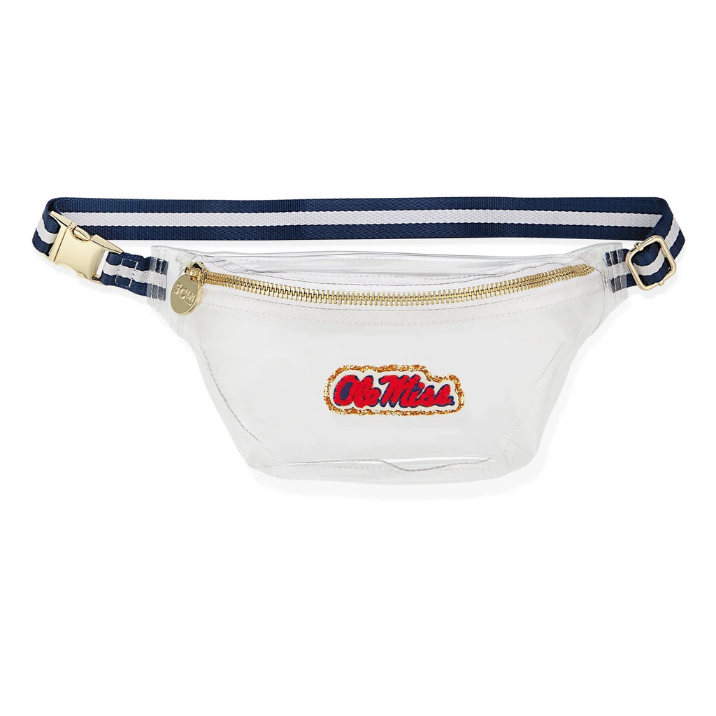 Sizetoney Clover Ole Miss Rebels Sizetadium Clear Fanny Pack