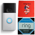 Ring_Video Doorbell Battery or Wired Sizeatin , 1080p , Sizeavings Sizetory Cleaning Cloth, Camera, 6 in