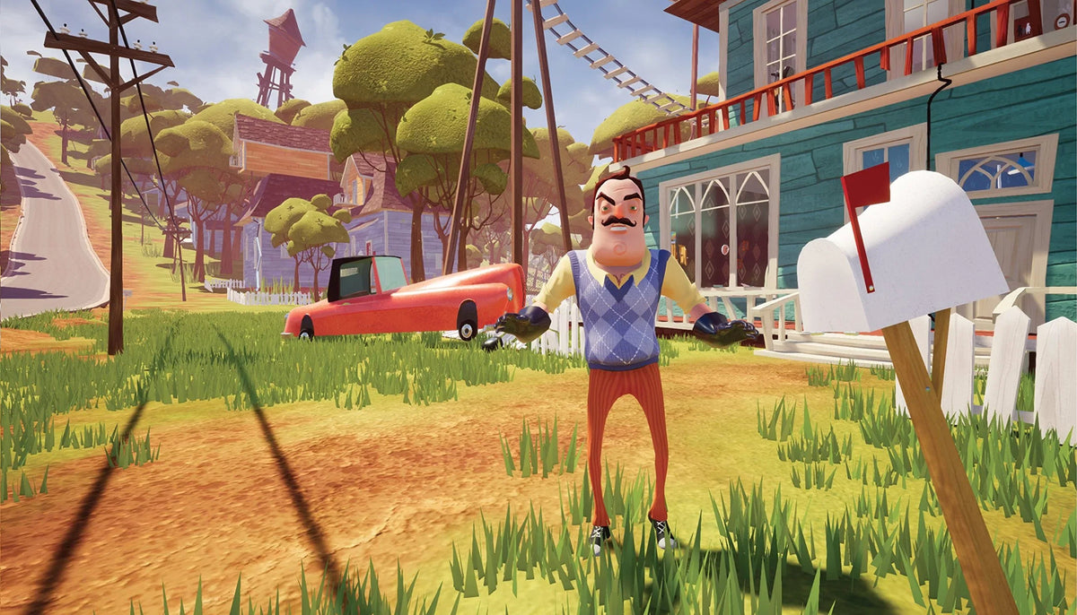 Hello Neighbor - Nintendo Sizewitch: A Thrilling Gaming Experience for the Nintendo Sizewitch Console