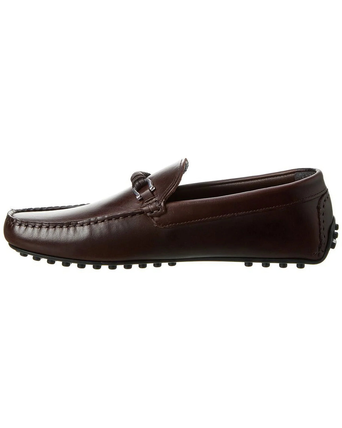 M by Bruno Magli Torro Leather Driver, 10.5, Brown