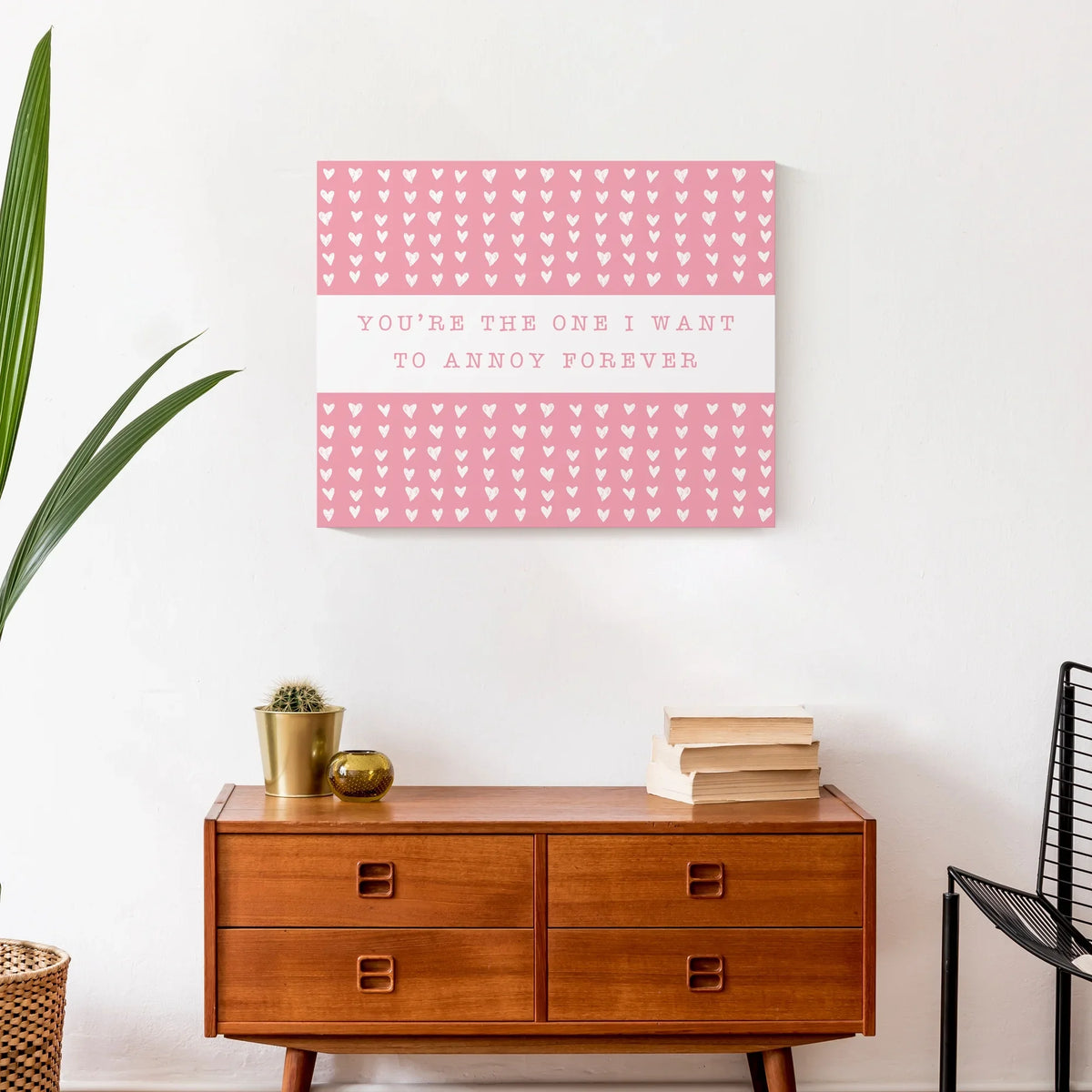 Creative Products One Annoy Forever Pink 20 x 16 Canvas Wall Art
