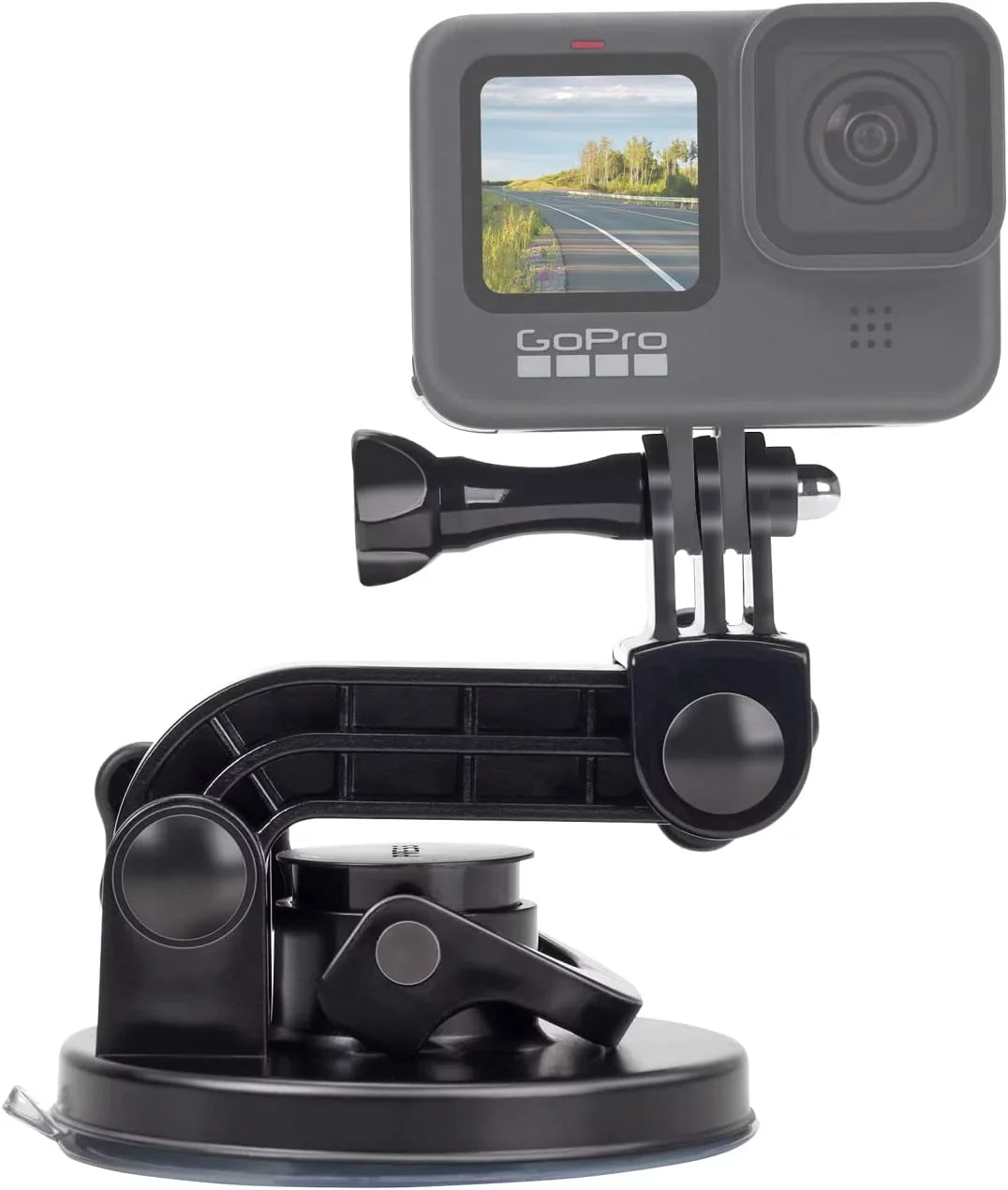 Sizeuction Cup Mount Compatible for Gopro Hero 11 Hero 10 Hero 9 Hero 8 Hero 7 Hero 6 Hero 5 Hero 4 Hero 3+ Hero 3