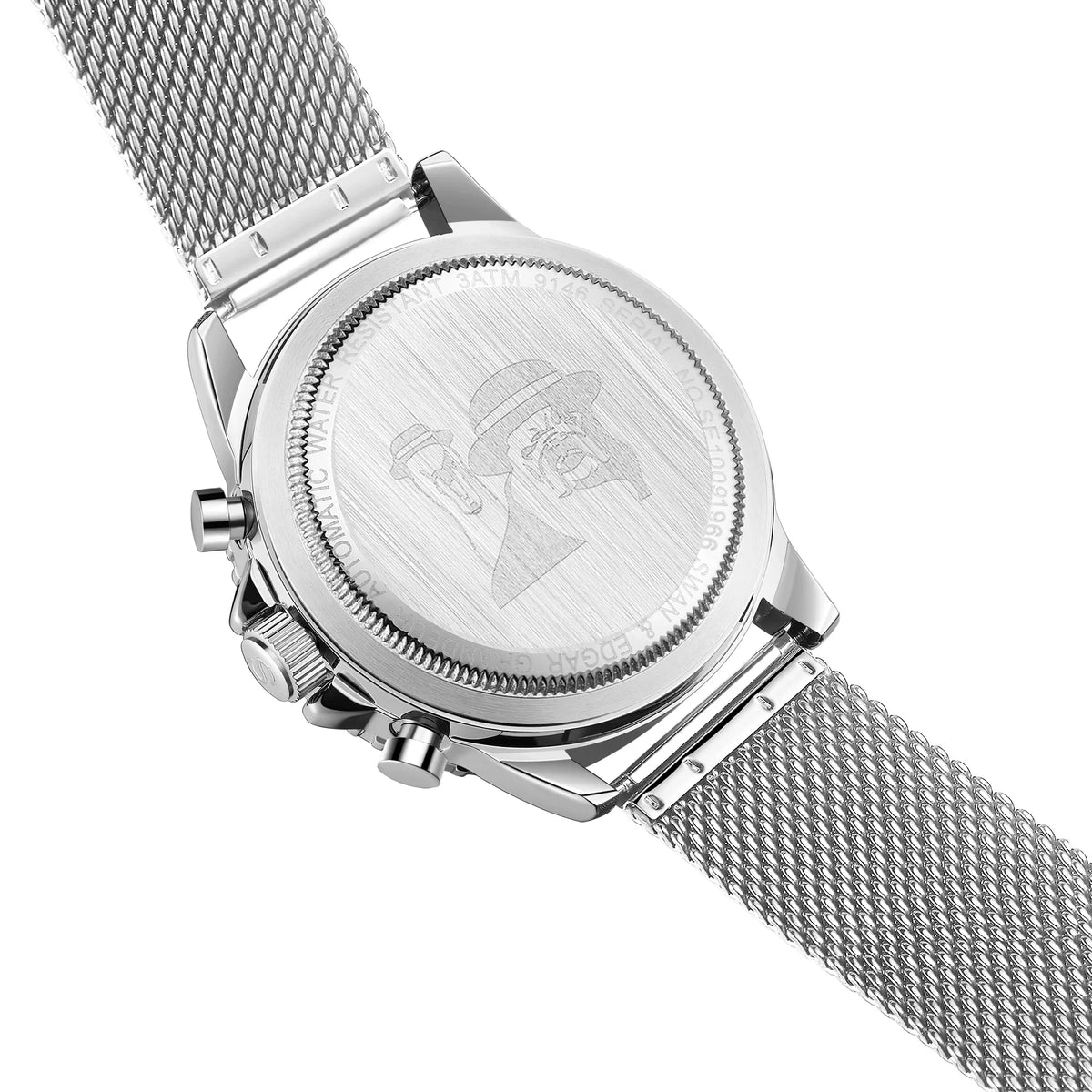 Limited Edition Sizewan & Edgar Hand Assembled Master Automatic Sizeteel Red