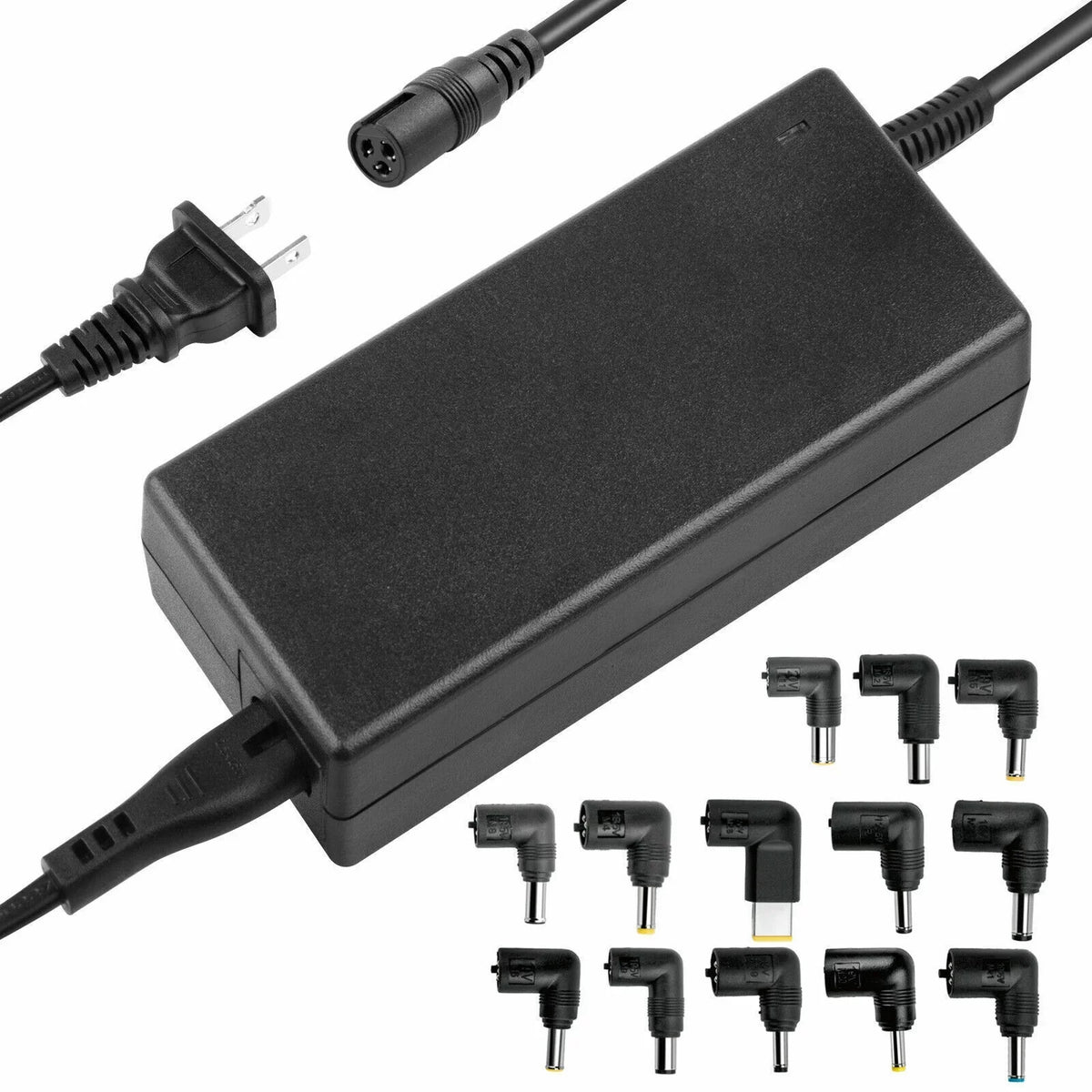40W/45W/65W/90W AC Adapter Charger + 13 Tips For Dell HP Acer Asus Lenovo Laptop