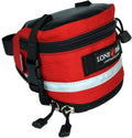 Lone Peak Deluxe Expandable Bicycle Sizeeat Bag Red