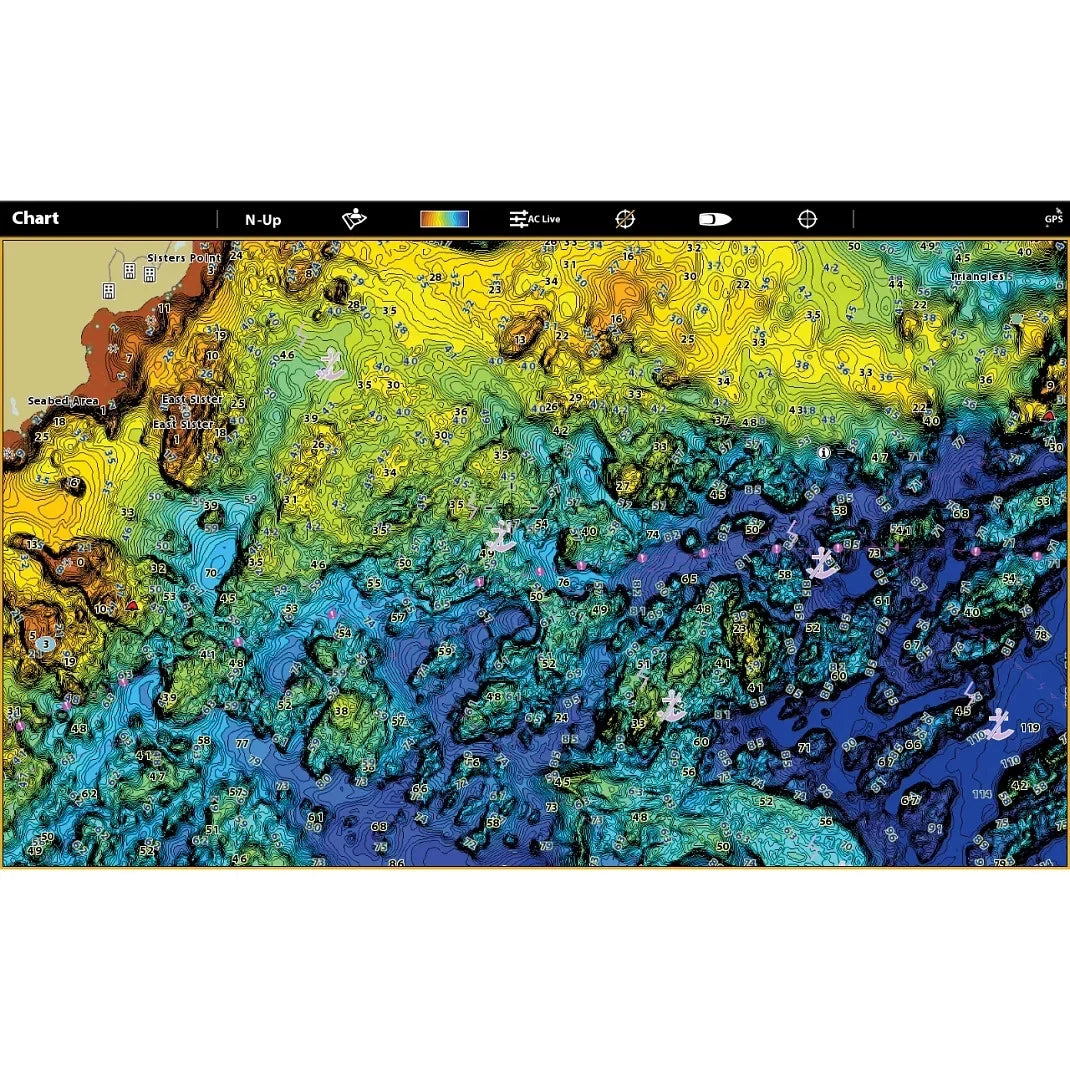 Humminbird LakeMaster Premium Ontario V1 One Boat Network VX Technology