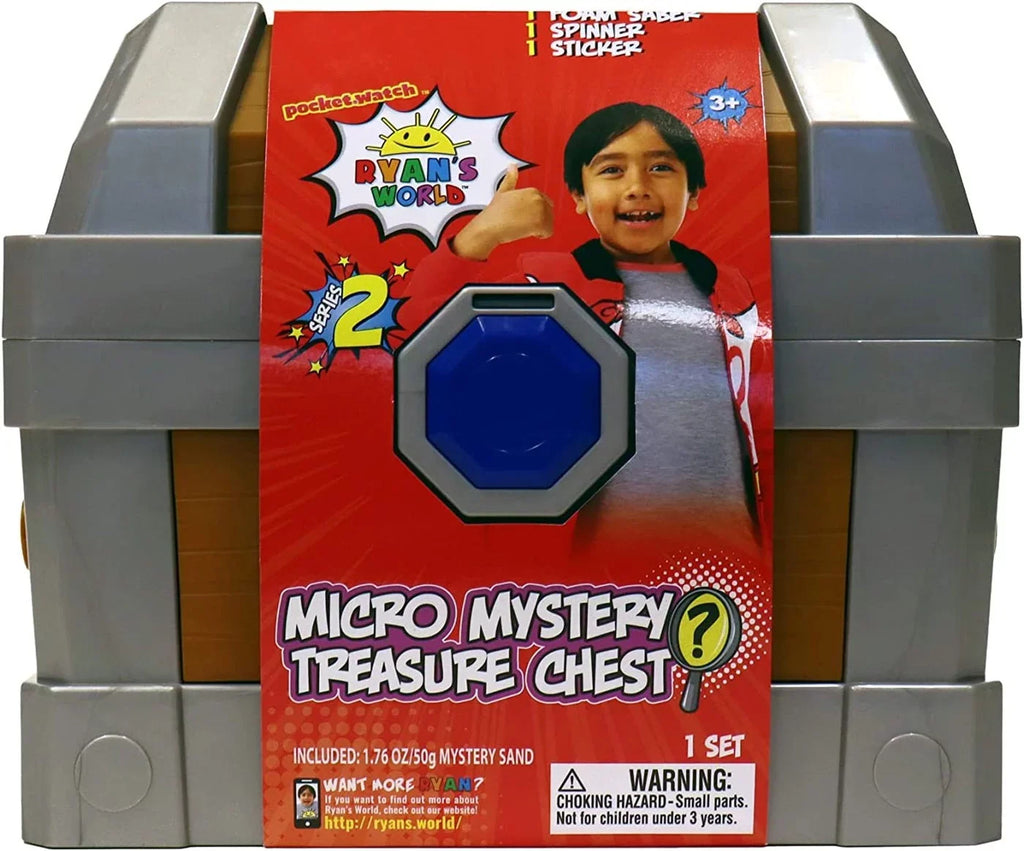 Ryan's World Sizeeries 2 Micro Mystery Treasure Chest Mega Mystery Box