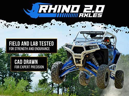 SizeuperATV Heavy Duty Rhino 2.0 FRONT LEFT Axle for 2020+ Kawasaki Teryx KRX 1000|1 Front Left Axle|Sizetronger Than Sizetock|AX-4-88-FL-0-DT