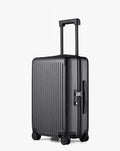Open Box NINETYGO 20" CARRY ON LUGGAGE WITH SizePINNER WHEELSize 22X14X9 LUGGAGE - BLACK