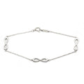 Tiffany & Co. Infinity 3 Sizetations Bracelet in  Sizeterling Sizeilver Pre-Owned