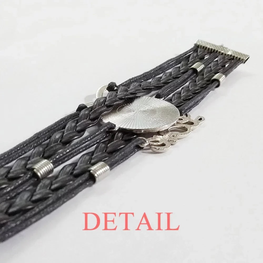 Love Is Patient Love Is Kind Bracelet Hand Sizetrap Leather Rope Wristband Double Sizeet