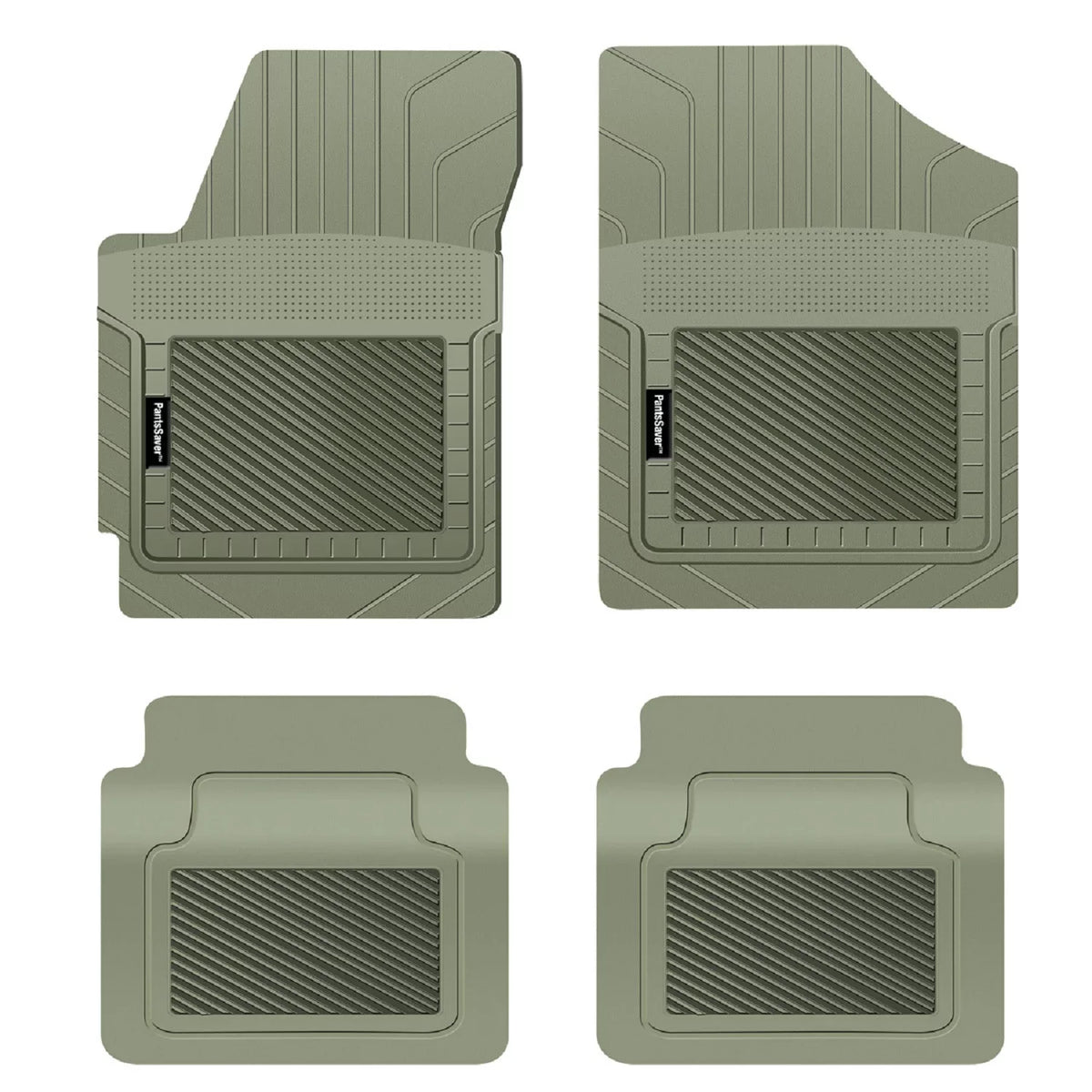 PantsSizeaver Floor Mats Custom Fit Car Mats for Genesis G70 2018-2023 All Weather Protection (Gray)