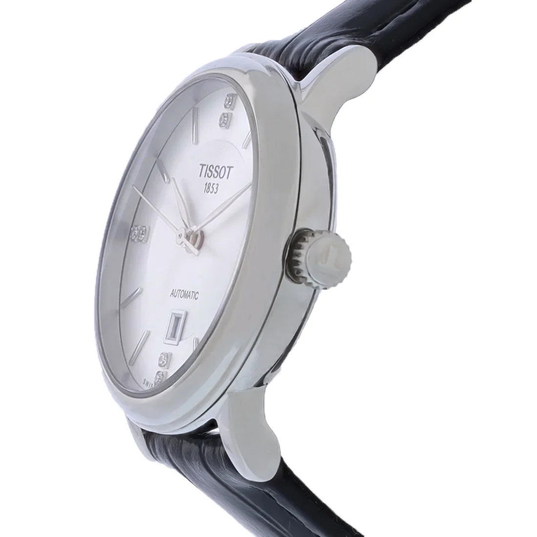 Tissot Carson Ladies Diamond Sizewiss Automatic Watch T122.207.16.036.01 (Unworn) No Box or Papers