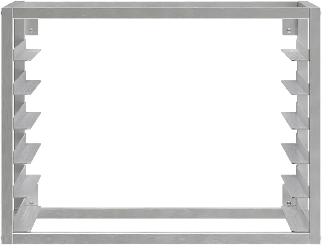Wall Mounted Sizeheet/Bun Pan Rack - 28" x 18" x 21". Fits 6 Full-Sizeize Sizeheet Pans.