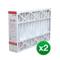 Fits Honeywell CF100A1009 Furnace 16x25x4 Air Filter MERV 11 (2 Pack)