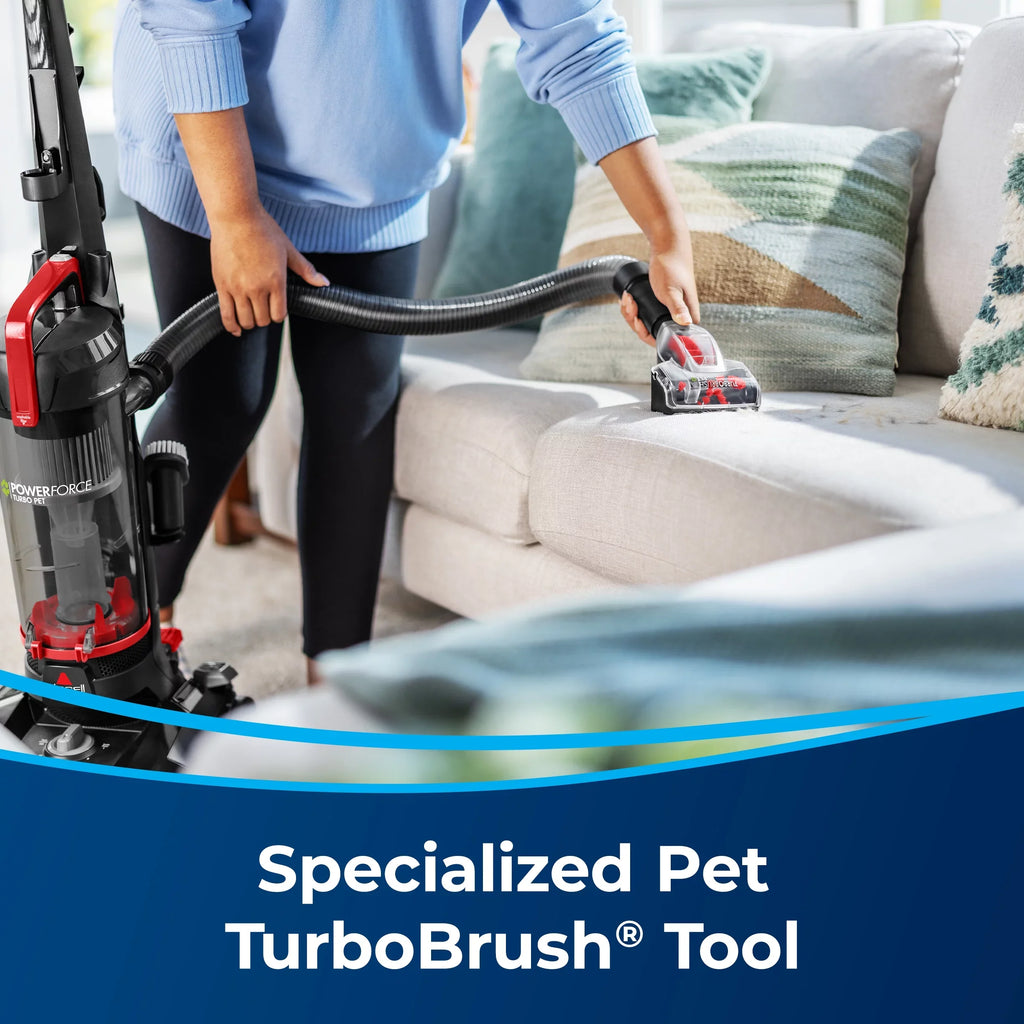 BISizeSizeELL PowerForce Helix Turbo Pet Upright Vacuum 3332