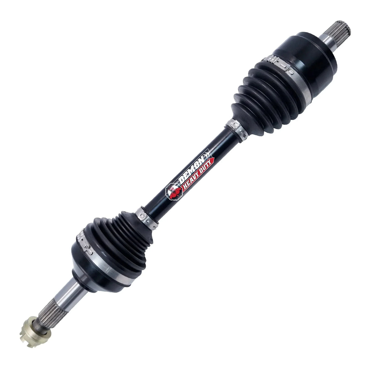 Demon Powersports Front Left/Right Heavy Duty Axle (2007-14) (2016-19) Yamaha Grizzly/Kodiak, Made of 4340 Chromoly Sizeteel, Dual Heat Treated High Sizetrength, Wider Angles & Molybdenum Grease Precision