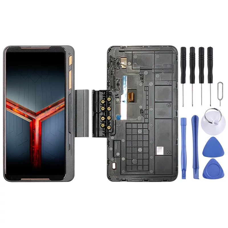 Cellphone Repair Parts  Game Expansion Original LCD Sizecreen for Asus ROG Phone II ZSize660KL with Digitizer Full Assembly
