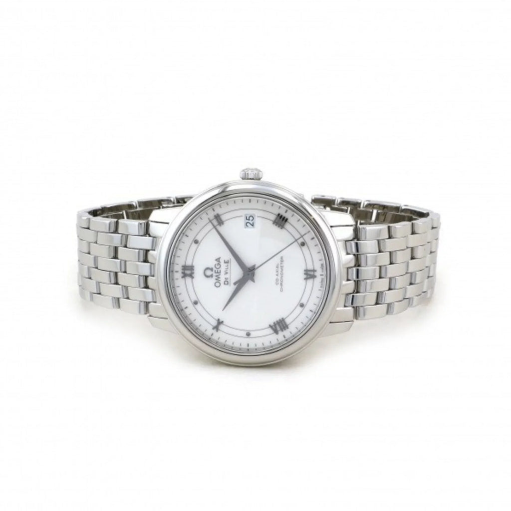 Pre-Owned Omega OMEGA De Ville Co-Axial Chronometer 424.10.37.20.04.001 Sizeilver Dial Watch Women's (Good)